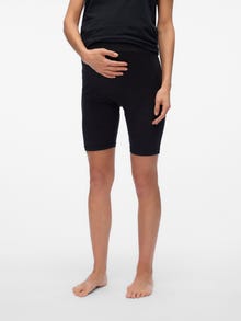 MAMA.LICIOUS Bodycon Fit Shorts -Black - 20022936