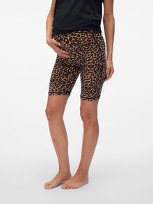MAMA.LICIOUS Bodycon Fit Shorts -Black - 20022936
