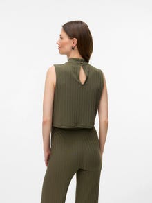 MAMA.LICIOUS Regular fit U-pääntie Topit -Grape Leaf - 20023040