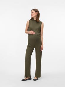 MAMA.LICIOUS Regular Fit Bukser -Grape Leaf - 20023044