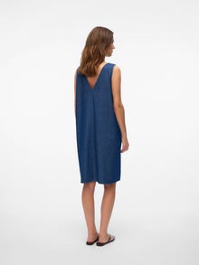 MAMA.LICIOUS MLLAMINA Gravidklänning -Dark Medium Blue Denim - 20023163