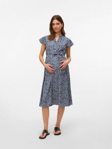 MAMA.LICIOUS MLPALI Vestido de Maternidad -Troposphere - 20023222