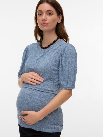 Supermom zwangerschapstop Galena wit Supermom zwangerschapstop Galena wit