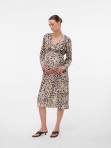 MAMA.LICIOUS MLPALI Vestido de Maternidad -Crockery - 20023416