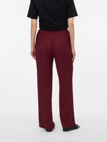MAMA.LICIOUS Pantalons Wide Leg Fit -Tawny Port - 20023427
