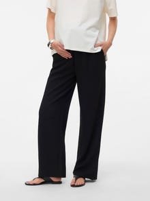 MAMA.LICIOUS Wide Leg Fit Trousers -Black - 20023427