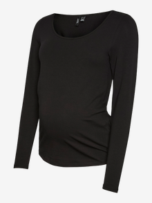 MAMA.LICIOUS Slim Fit U-Ausschnitt Top -Bright White - 20023428