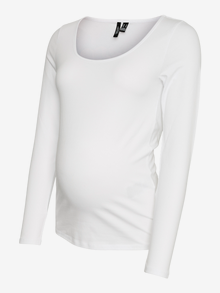 MAMA.LICIOUS VMMMAXI Graviditetstop -Bright White - 20023428