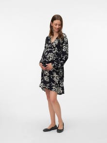 MAMA.LICIOUS VMMEVA Umstandskleid -Black - 20023510