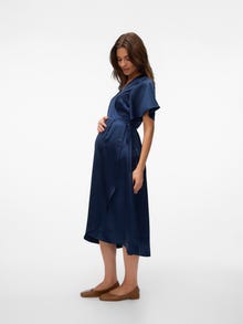 MAMA.LICIOUS VMMJANE Graviditetskjole -Navy Blazer - 20023512