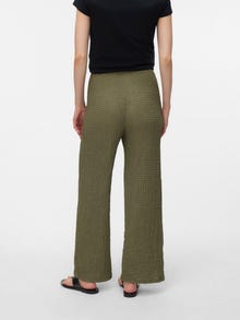 MAMA.LICIOUS Flared Fit High rise Trousers -Kalamata - 20023545