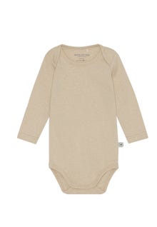 MAMA.LICIOUS Baby-bodysuit -Oat - 33333325