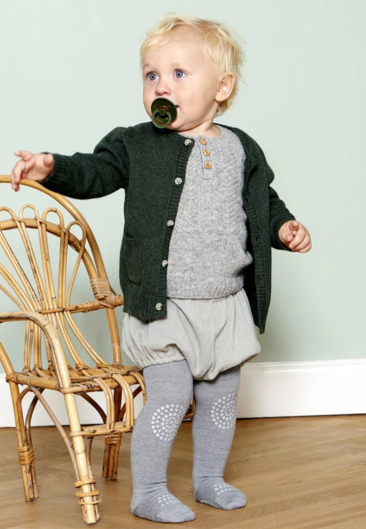 Wool Crawling Tights  Strengthens your child's motor skills
