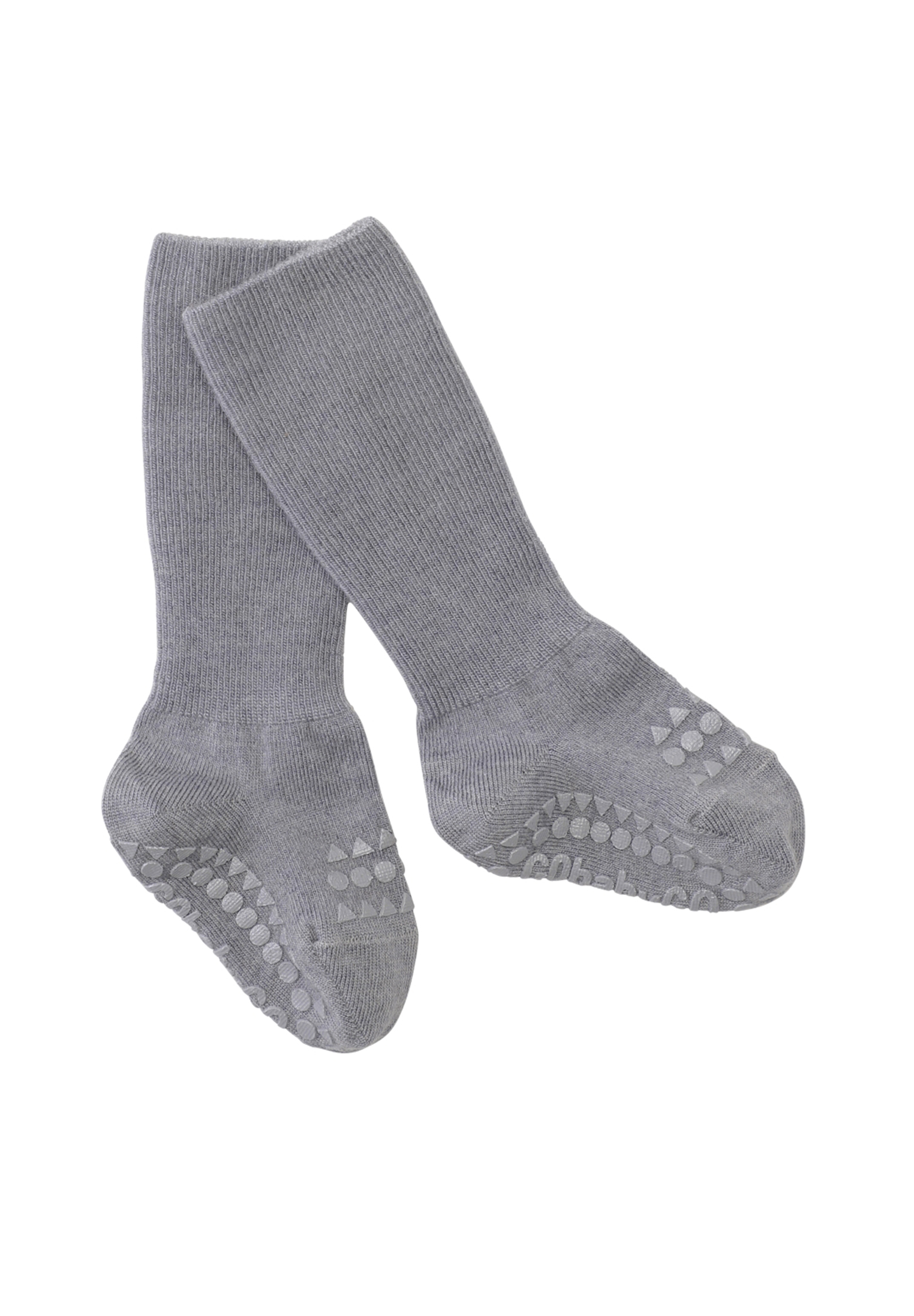 MAMA.LICIOUS Wool Non-slip baby-socks  -Grey Melange - 33333333