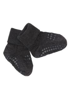 MAMA.LICIOUS Gobabygo Non-slip socks - Wool -Dark Grey Melange - 33333333