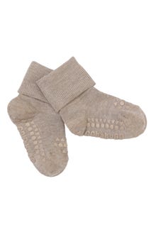 MAMA.LICIOUS Bamboe antislip baby-sokken -Sand - 33333334