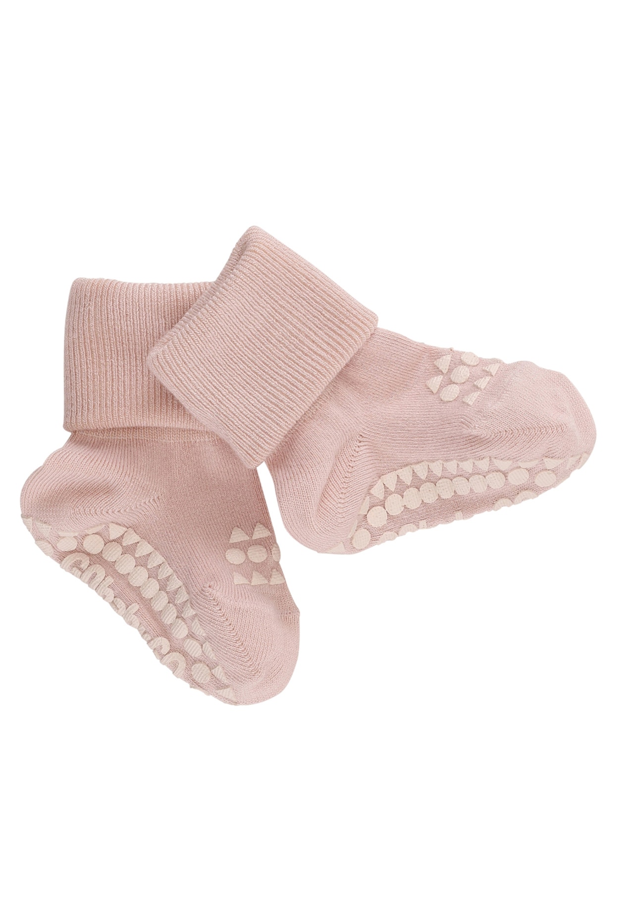 MAMA.LICIOUS Gobabygo Non-slip socks - Bamboo -Soft Pink - 33333334