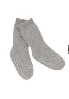 MAMA.LICIOUS Gobabygo non-slip socks -Grey Melange - 33333336