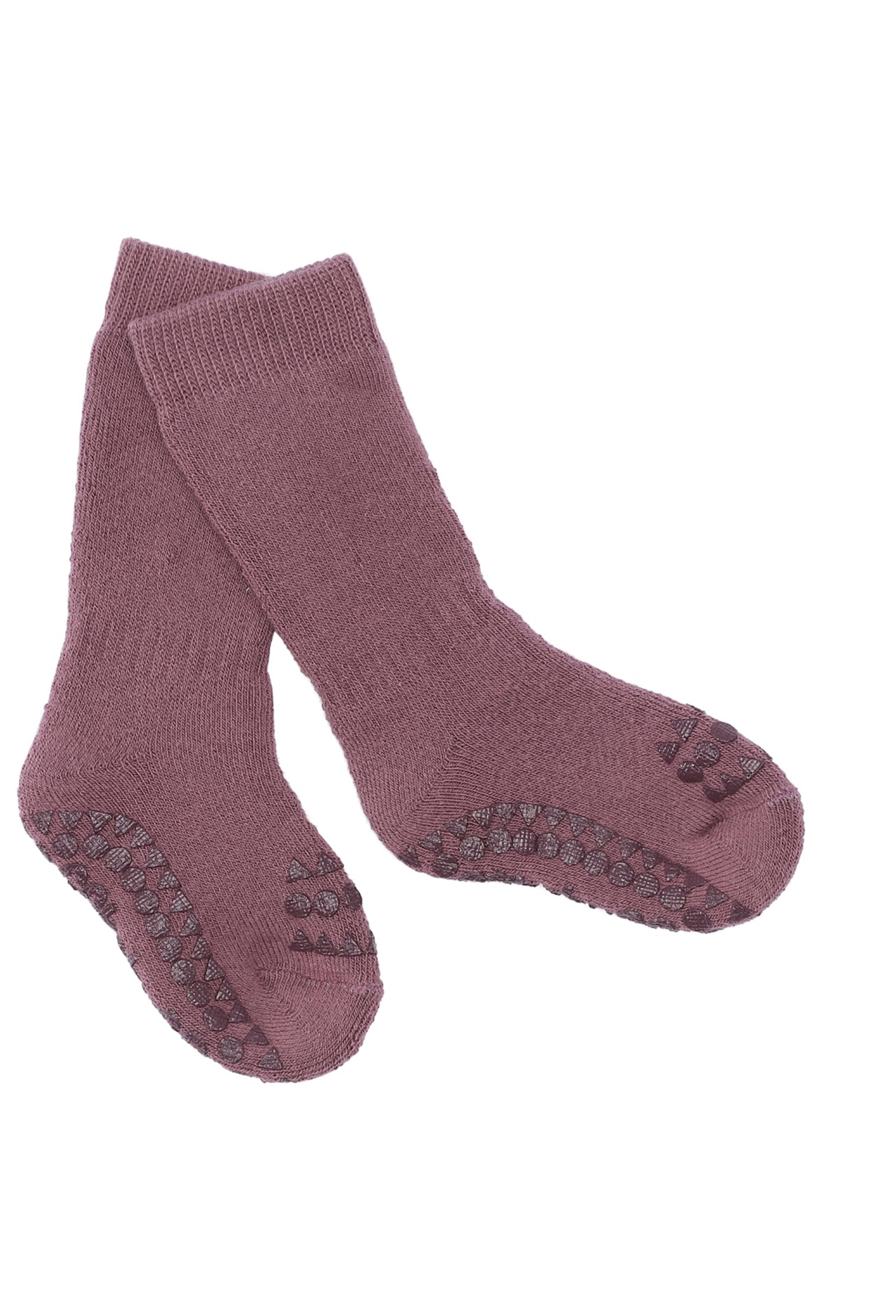 MAMA.LICIOUS Sklisikre baby-sokker -Misty Plum - 33333336