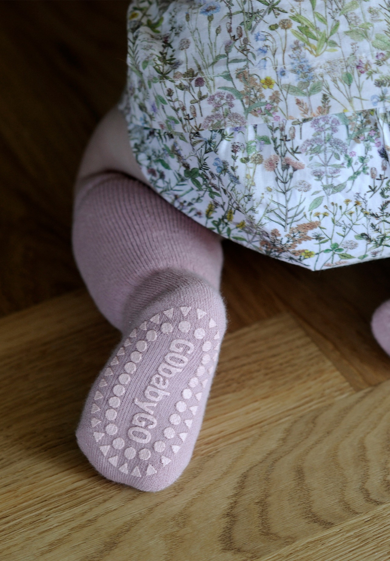 MAMA.LICIOUS Non-slip baby-socks -Dusty Rose - 33333336