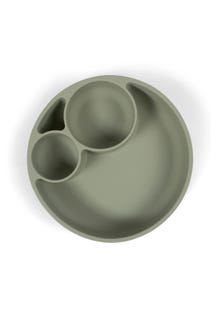 MAMA.LICIOUS Filibabba silicone divided plate -Green - 44444415
