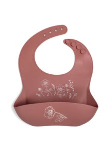 MAMA.LICIOUS Silicone bib with print -Red - 44444419