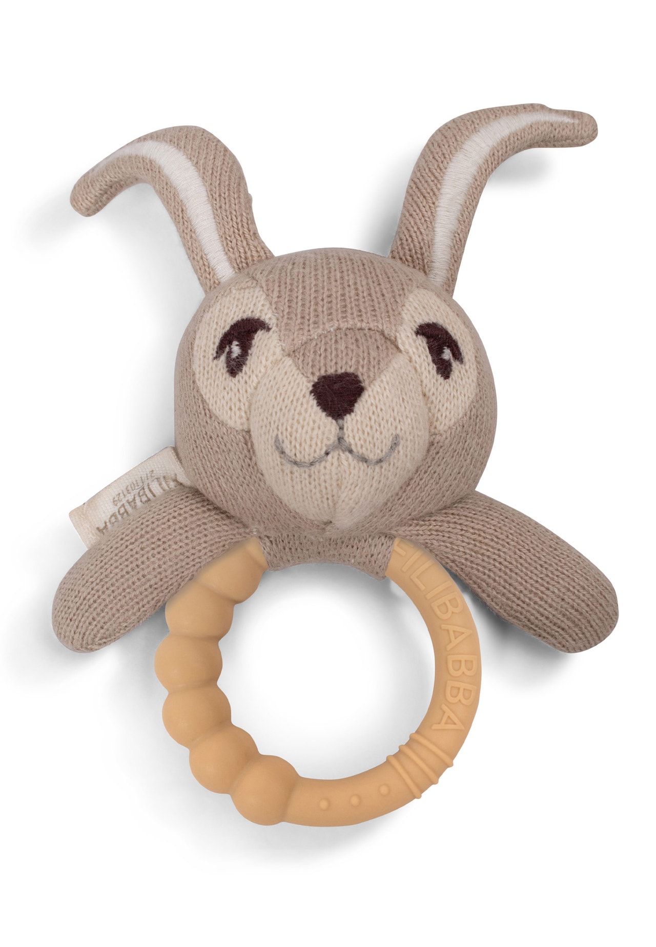 MAMA.LICIOUS Filibabba Rattel with silicone teether -Brown - 44444420
