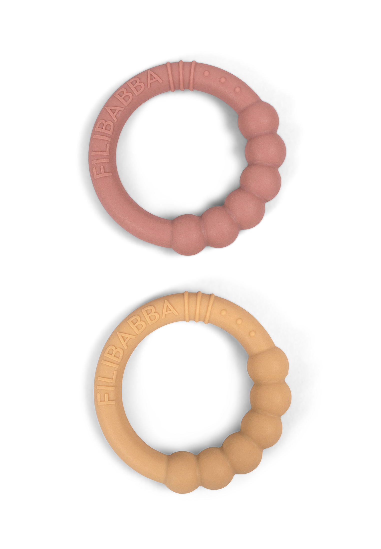 MAMA.LICIOUS 2-pack baby-teether -Vintage Rose - 44444427