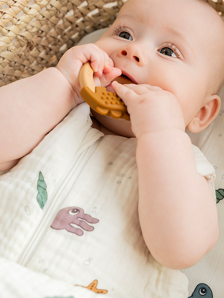MAMA.LICIOUS 2-pack baby-teether -Mustard - 55555550