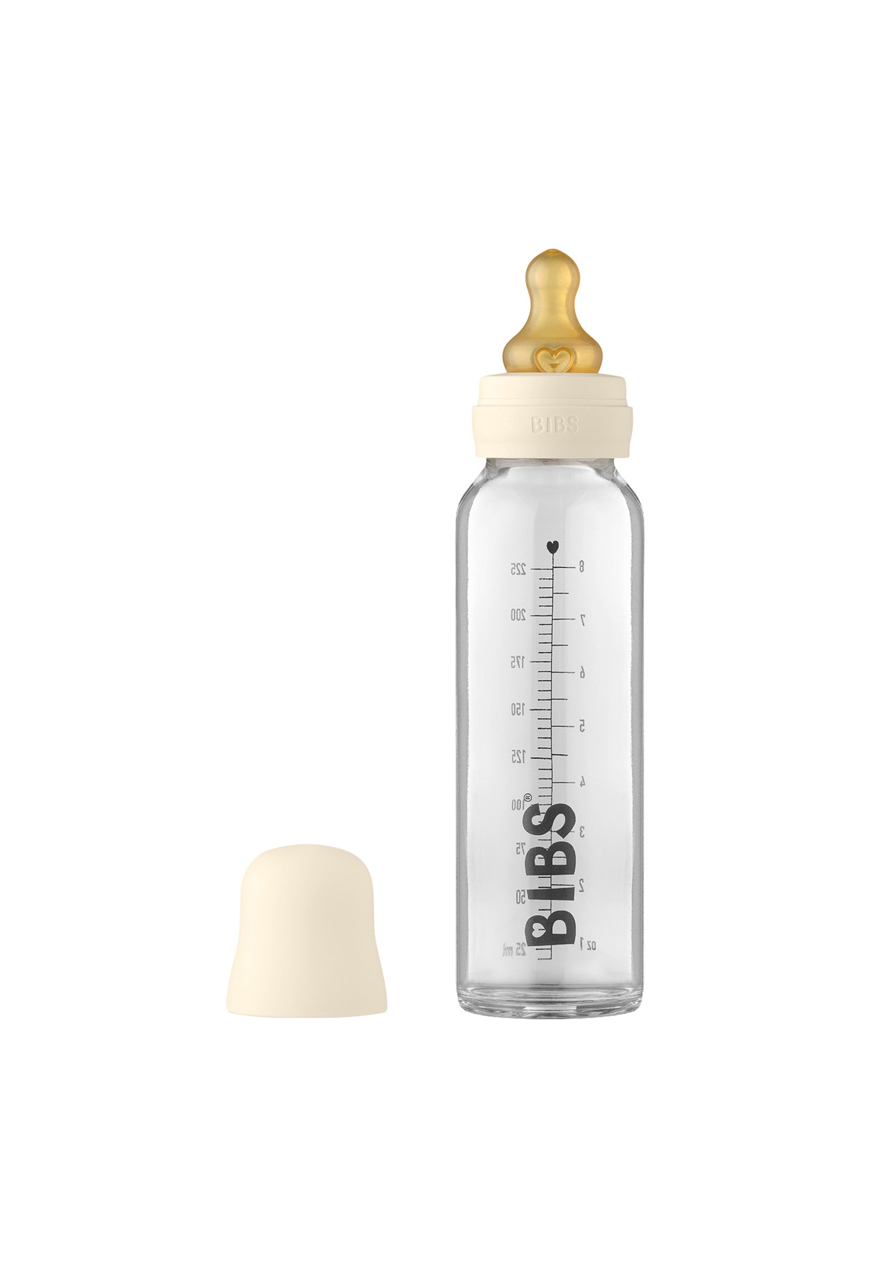 MAMA.LICIOUS BIBS Baby Glass Bottle Latex -Pastel Rose Tan - 77777767