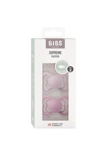 MAMA.LICIOUS BIBS Supreme Latex Pacifier, 2-pack -Dusky Lilac/Heather - 77777777