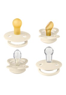 MAMA.LICIOUS BIBS Try-it collection pacifier -Pastel Rose Tan - 77777779