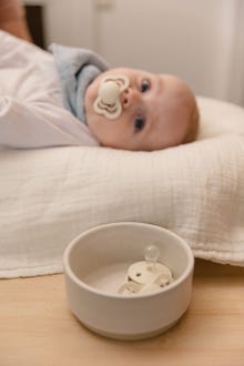 MAMA.LICIOUS BIBS Try-it collection pacifier -Pastel Rose Tan - 77777779