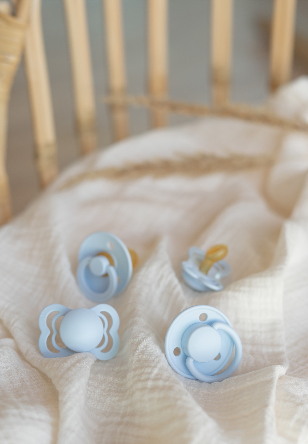MAMA.LICIOUS BIBS Try-it collection pacifier -Baby Blue - 77777779