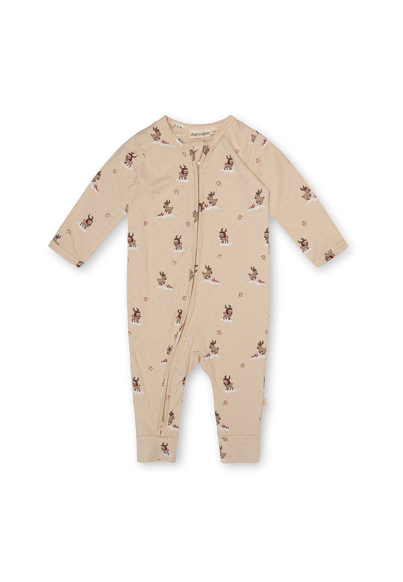 MAMA.LICIOUS Christmas one-piece suit -Beige - 88888718