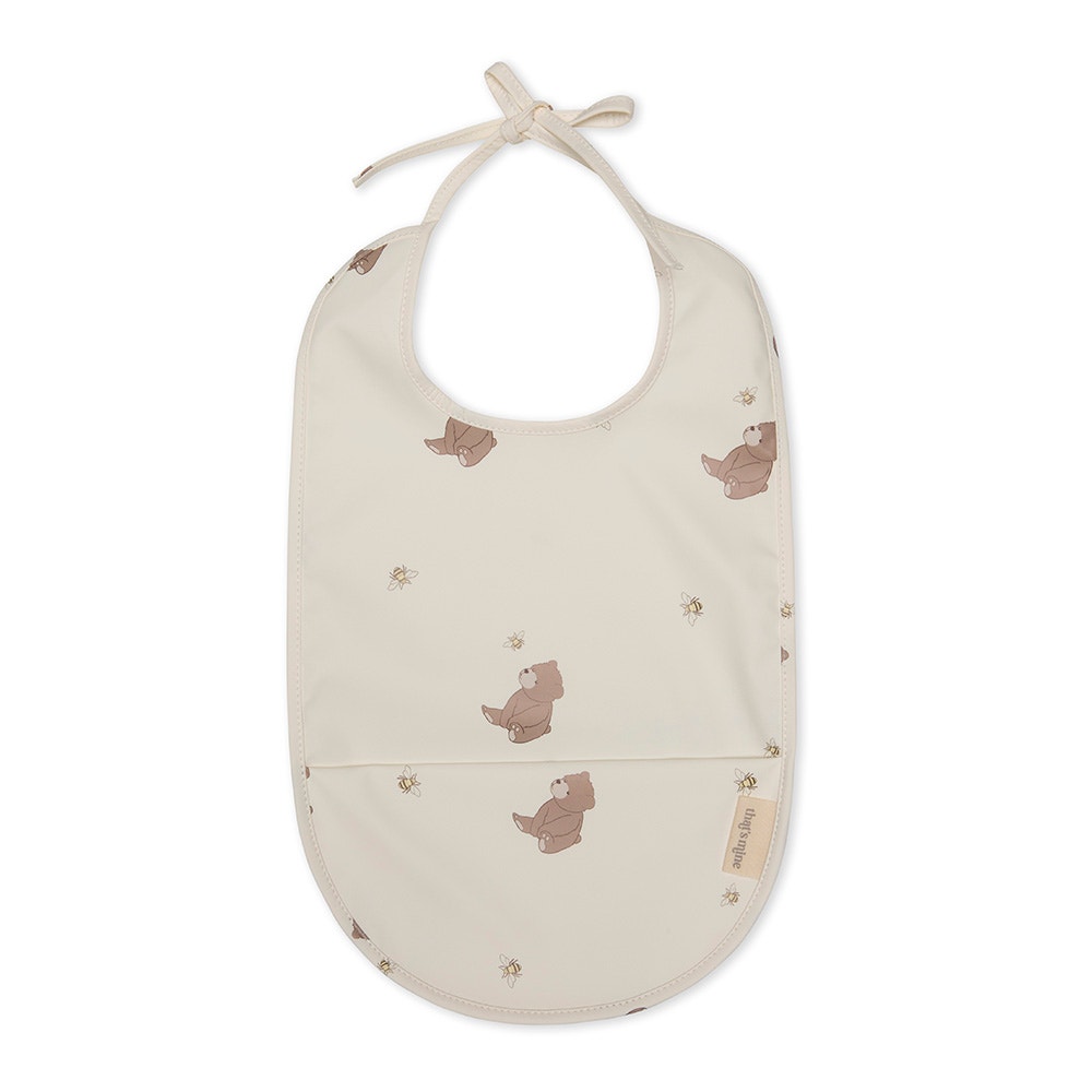 MAMA.LICIOUS That's mine Olli bibs, 2-pack -Bees And Bears - 88888729