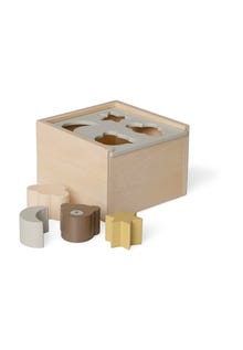 MAMA.LICIOUS that's mine Chris Wooden sorting cube -Wood - 88888736