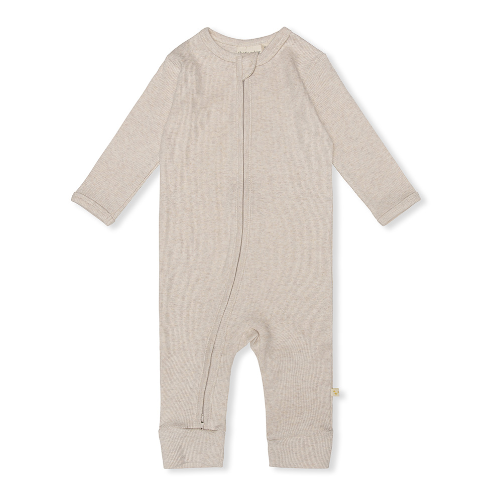 MAMA.LICIOUS Baby one-piece suit -Light Brown Melange - 88888743