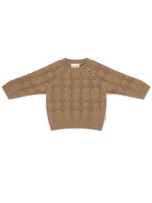 MAMA.LICIOUS Knitted baby-pullover -Kelp - 88888800