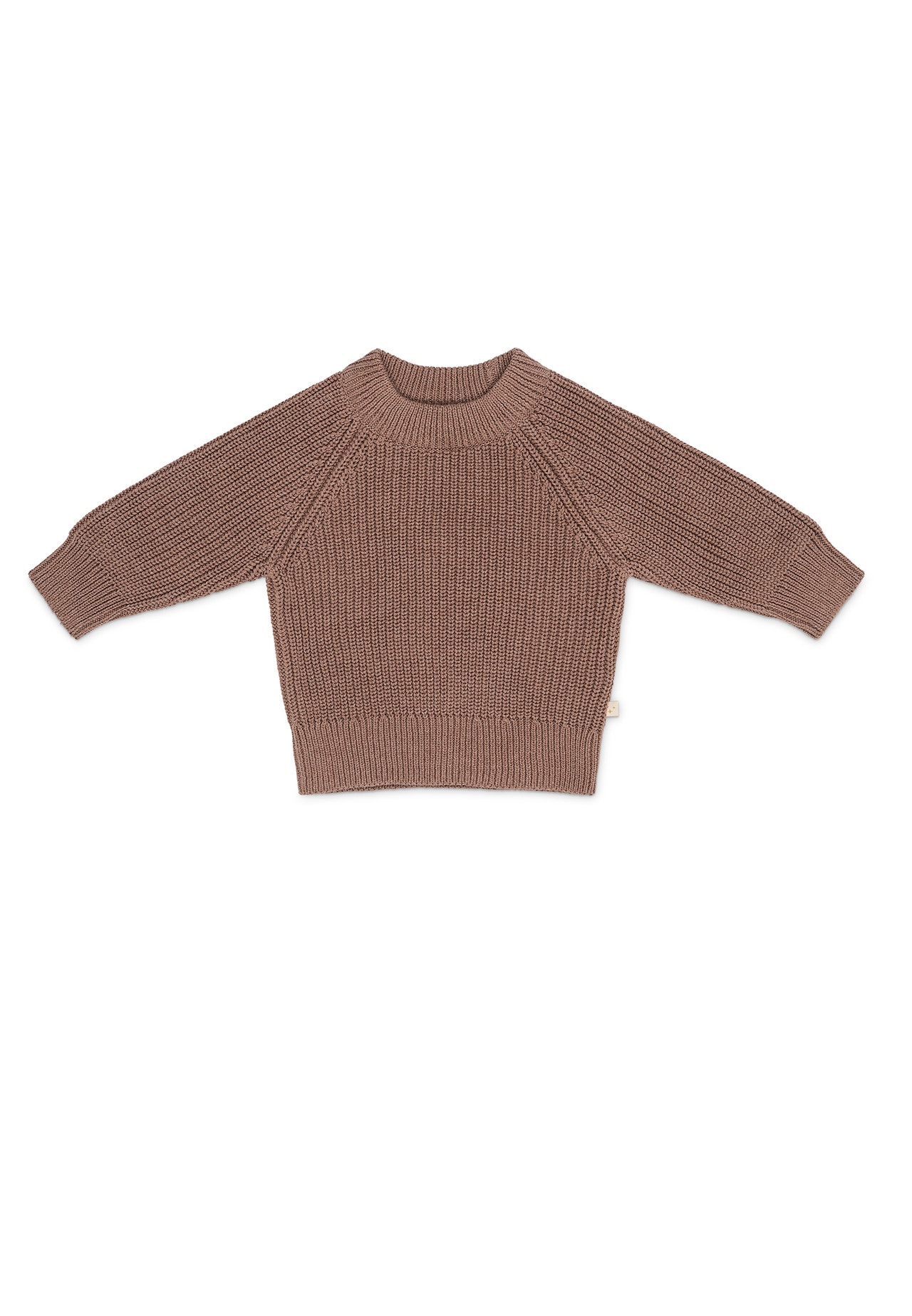 MAMA.LICIOUS Baby-strickpullover -Earth Brown Melange - 88888802