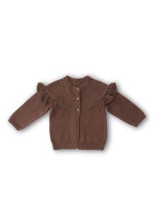 MAMA.LICIOUS Strikket baby-cardigan -Cocoa - 88888817