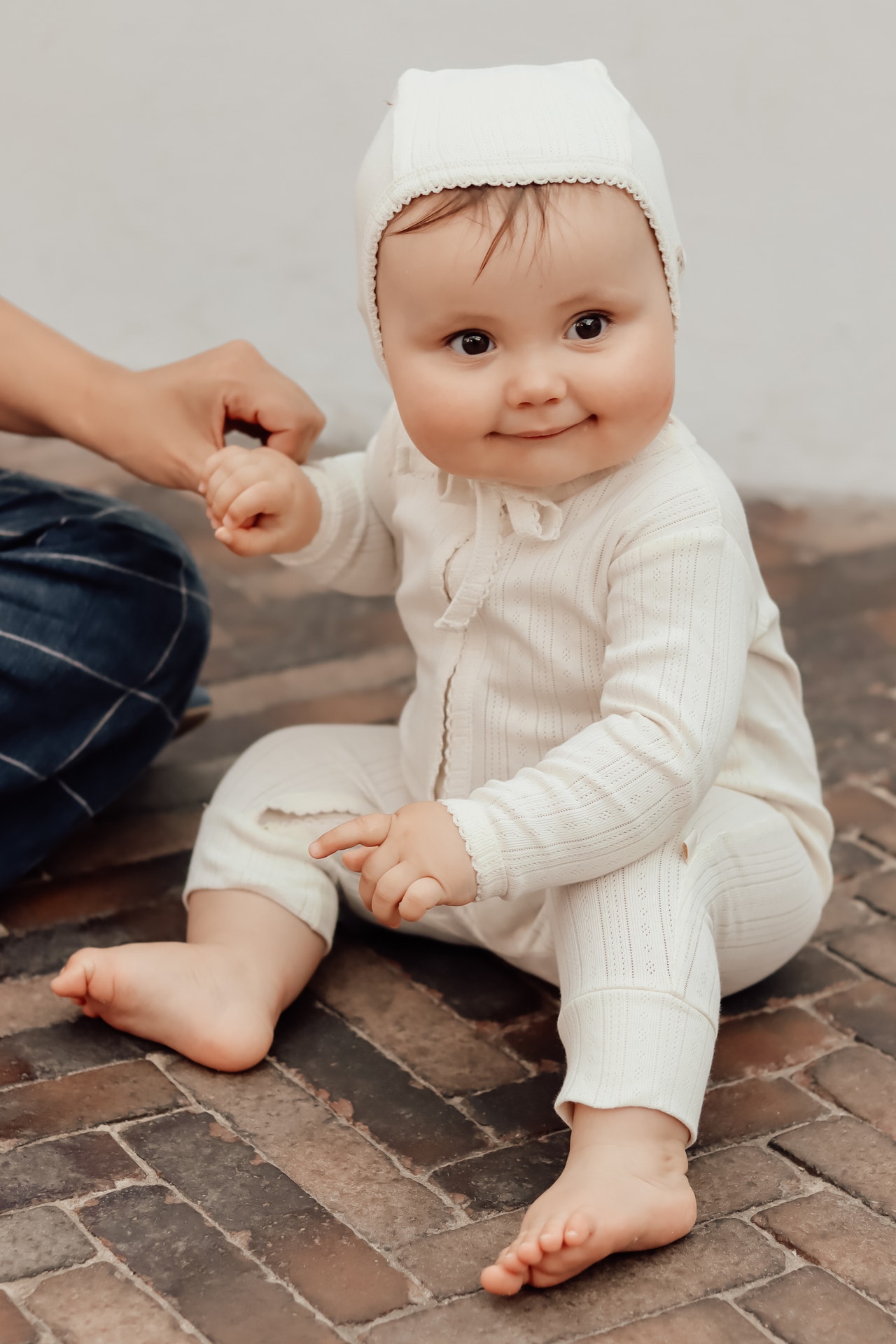 MAMA.LICIOUS Baby-bonnet -Antique White - 88888861