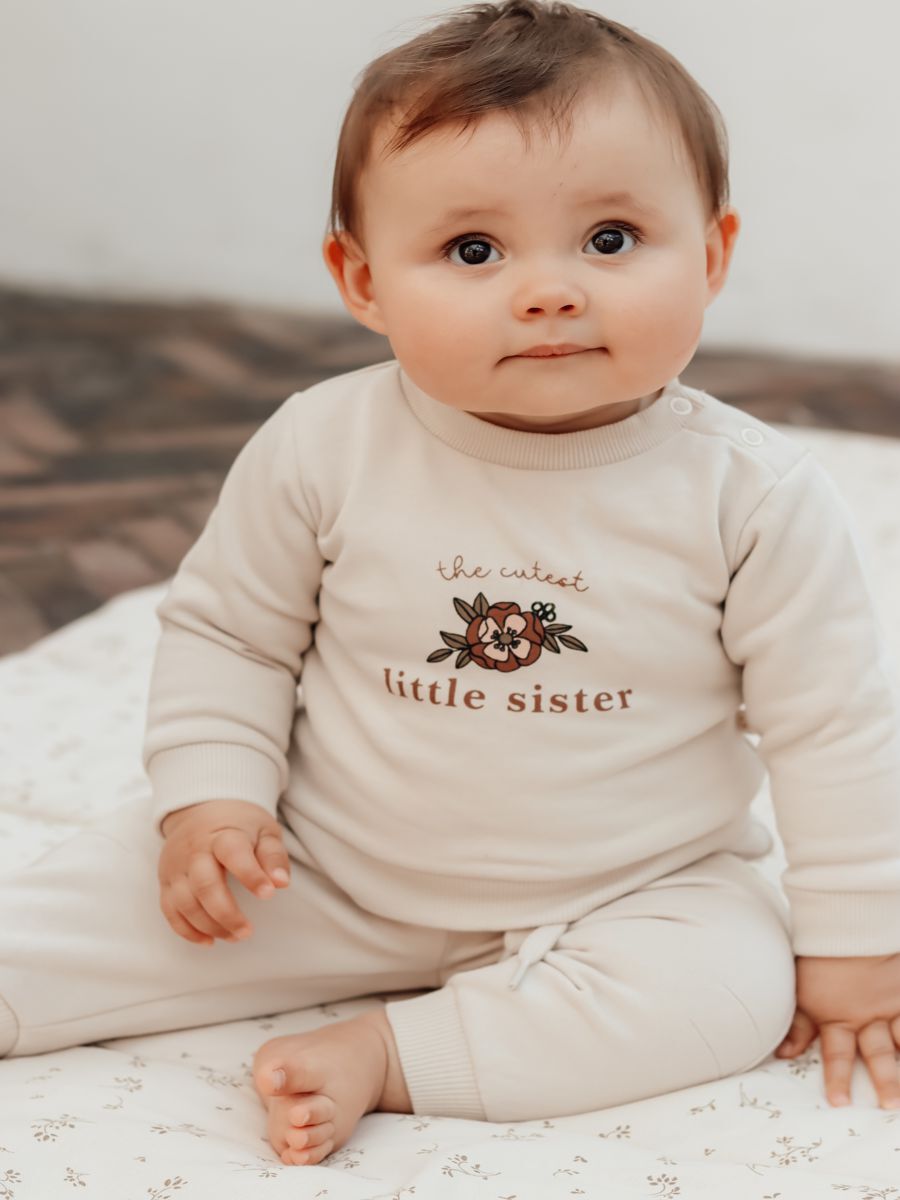 MAMA.LICIOUS Baby-sweatshirt  -Oatmeal - 88888862