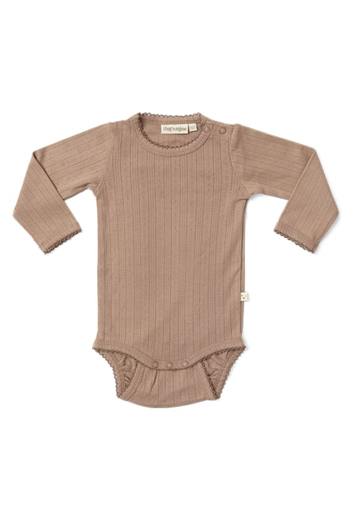 MAMA.LICIOUS Baby-bodysuit -Cocoa - 88888864