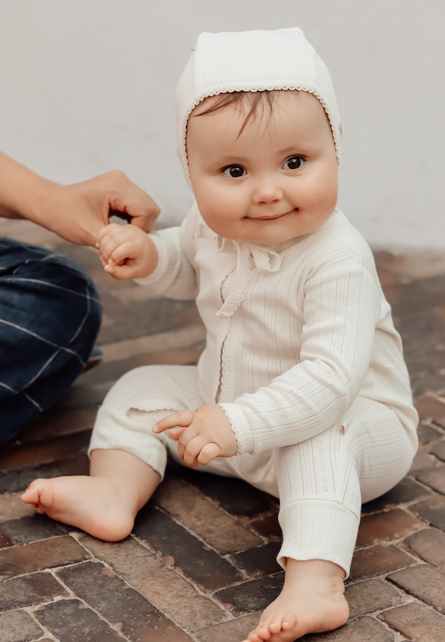 Baby one piece suit Beige MAMA.LICIOUS