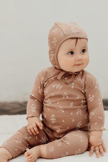 MAMA.LICIOUS Baby-bonnet -Secret Garden Cocoa - 88888867