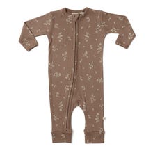 MAMA.LICIOUS Baby one-piece suit -Secret Garden Cocoa - 88888873