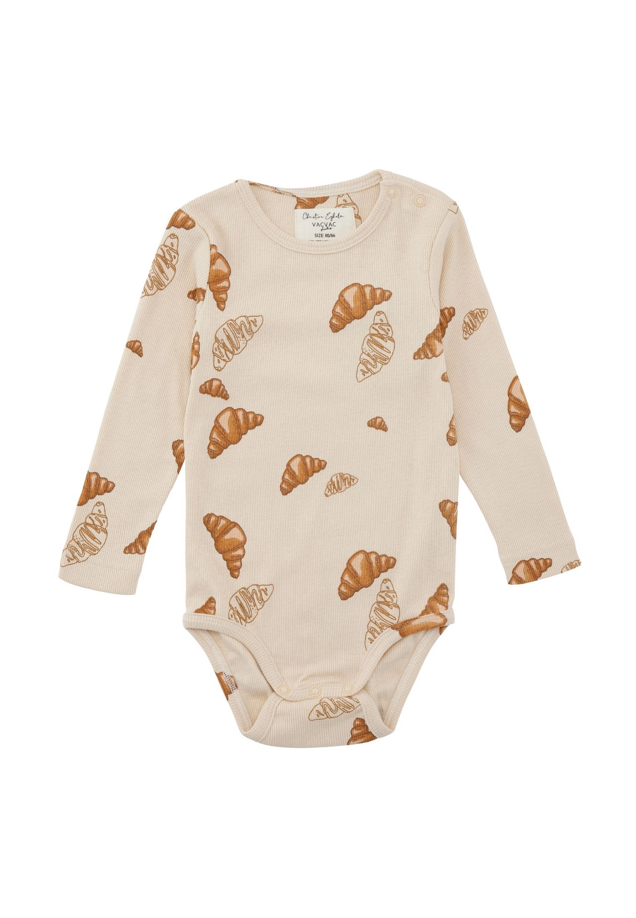 MAMA.LICIOUS Baby-bodysuit -Croissant BIG AOP - 99999966
