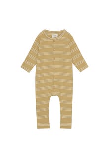 MAMA.LICIOUS Baby-sparkdräkt -Almond oil stripes - 99999969