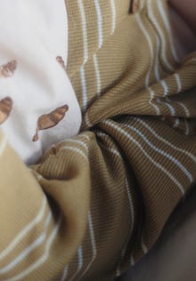 MAMA.LICIOUS Baby-eendelig pak -Almond oil stripes - 99999969